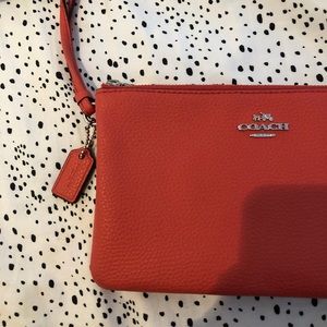 Coach Bags - COACH WRISTLET CORAL Coach Bags - COACH WRISTLET CORAL